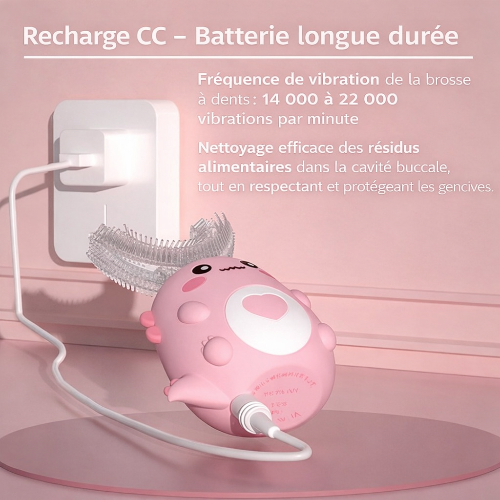 Doudino | La brosse électrique adorable pour une routine fun