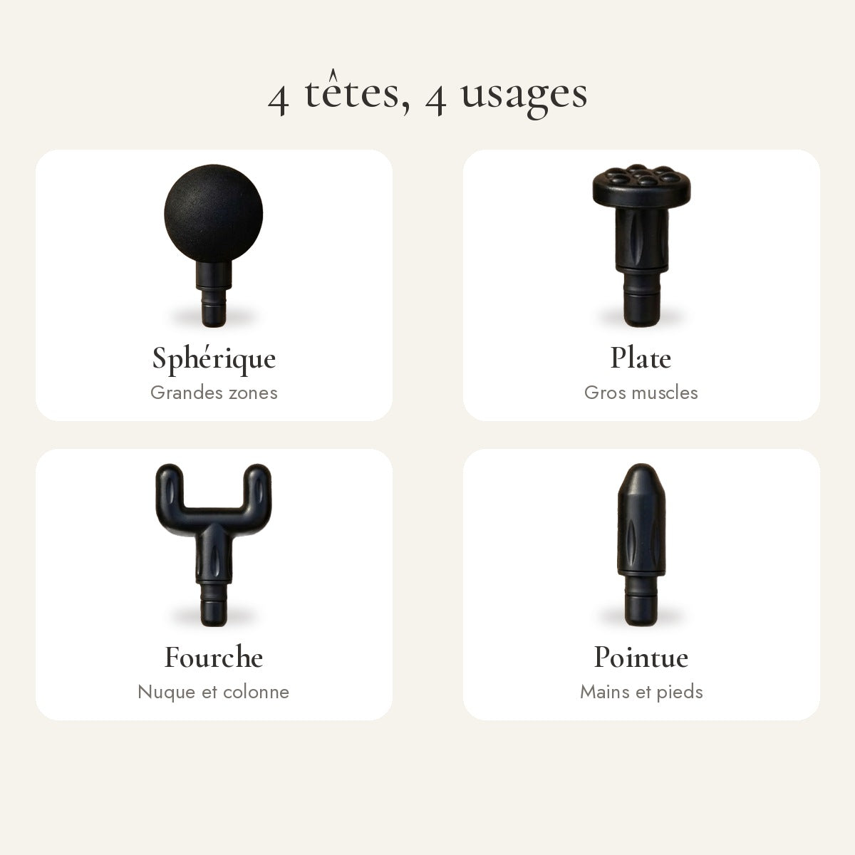 Kinéa | Mini masseur musculaire de poche
