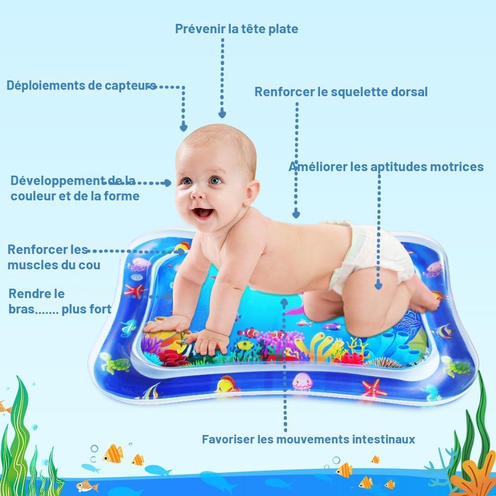 AquaBaby™ – Le tapis d’éveil le plus fun pour votre bébé