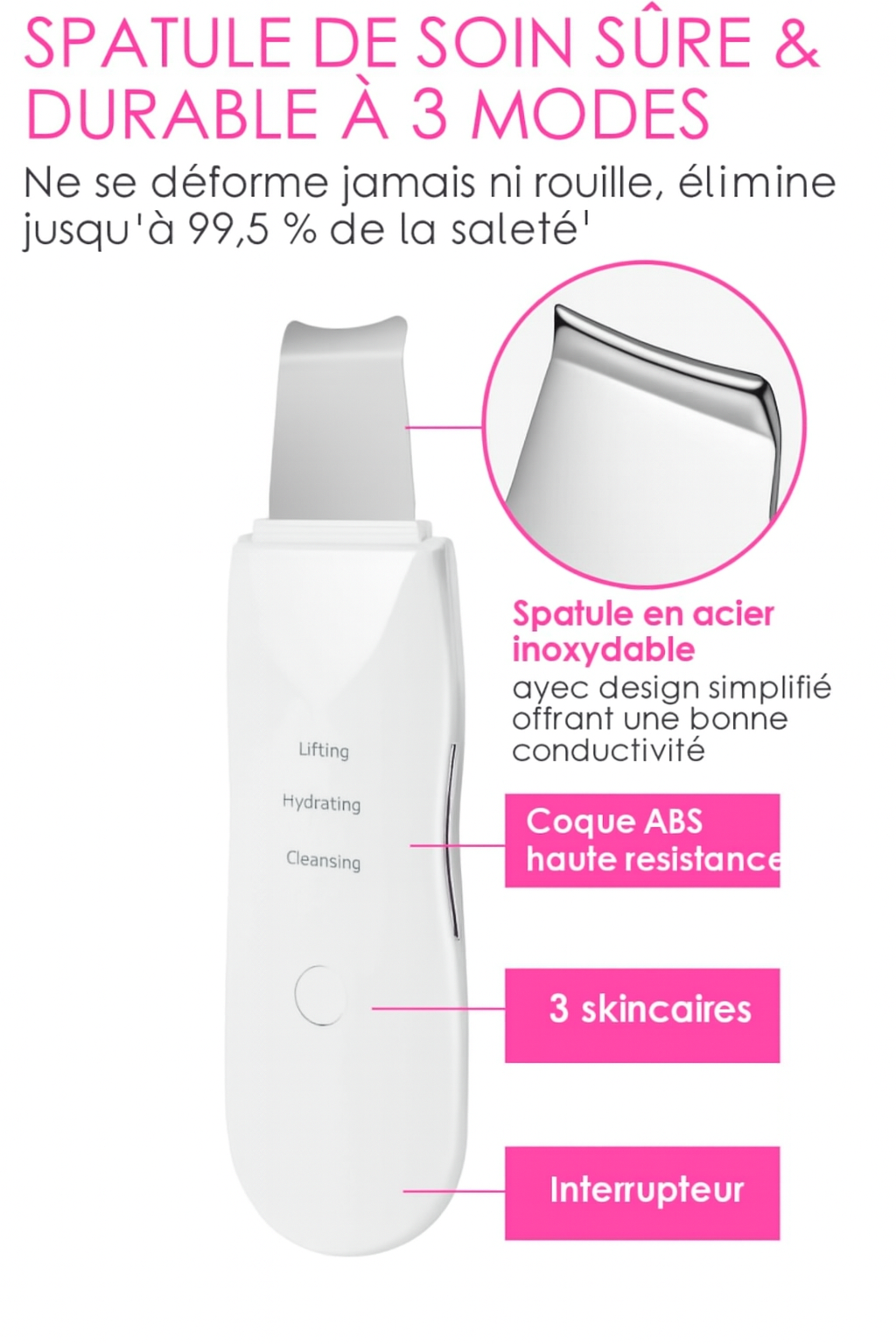 DermaWave | Nettoyage sonique avancé