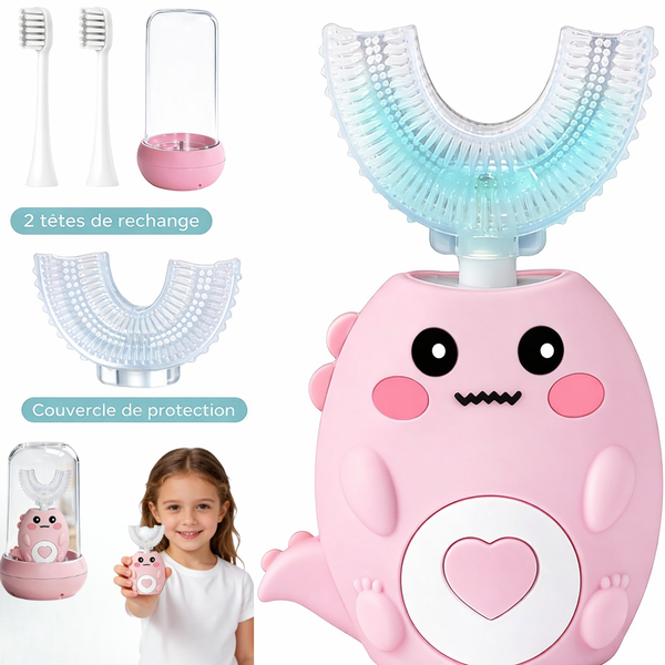 Doudino  La brosse électrique adorable pour une routine fun
