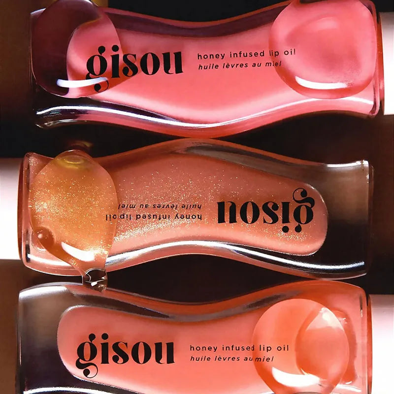 Gisou Original Moisturizing Watermelon Lip Oil Gloss Care Of The Lips Benetitnt For Lips Plumping Exfoliating Plumping Lip Balm
