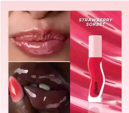 Gisou Original Moisturizing Watermelon Lip Oil Gloss Care Of The Lips Benetitnt For Lips Plumping Exfoliating Plumping Lip Balm