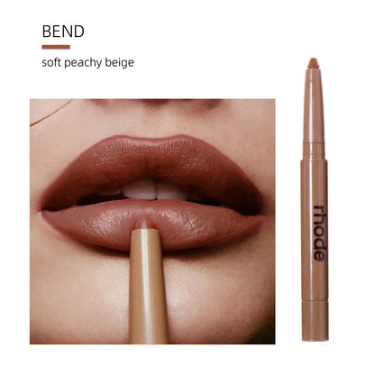 Skin Peptide Lip Shape Pen Lip Liner Long Lasting Lip Tint Pencil Pen Makeup Lipstick Powder Blusher Gloss Rouge Makeup Lipliner