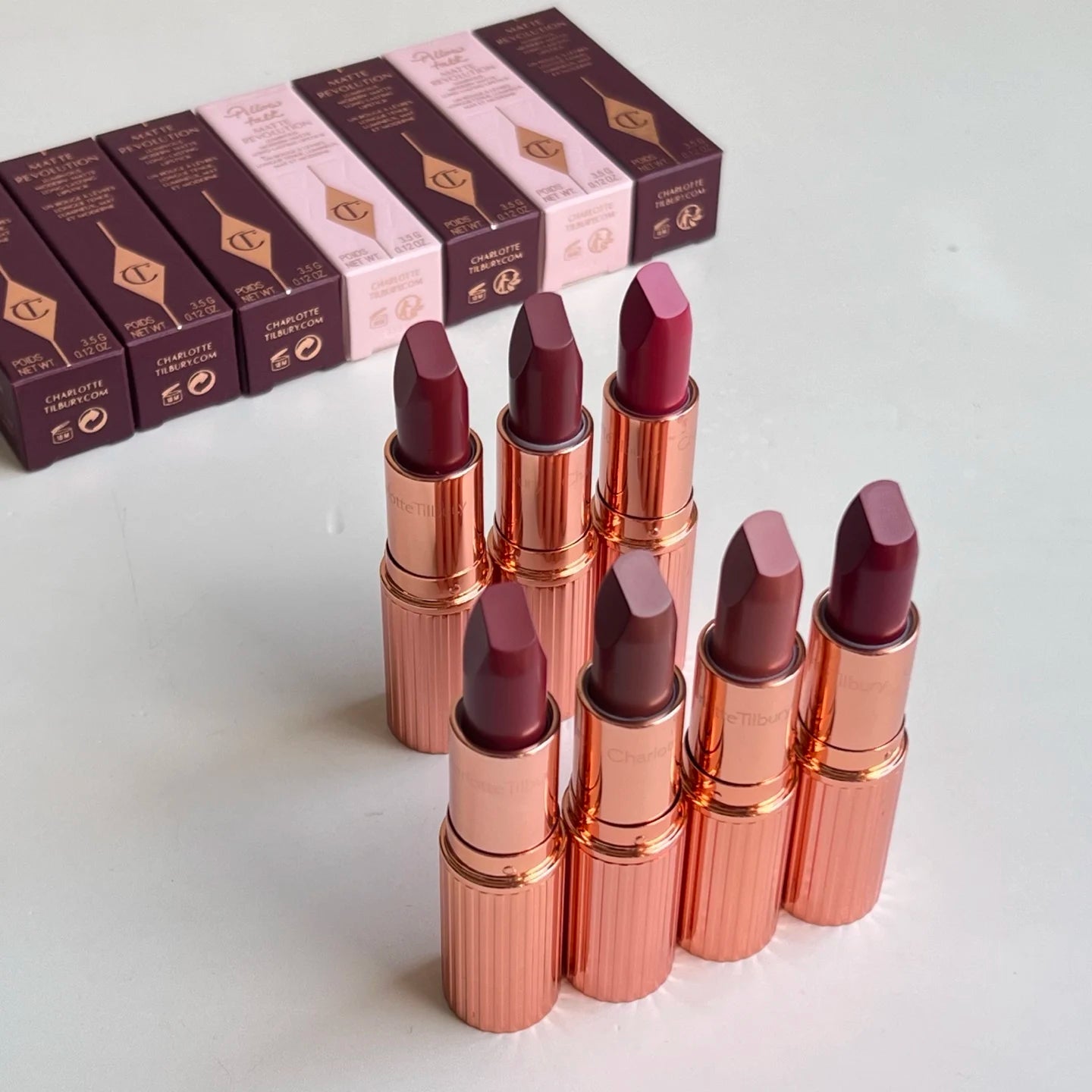 Charlotte Tilbury 3Pcs Set 2Pcs Set Lip Liner Lip Mask Lipstick Waterproof Durable Matte Beauty Blush Natural Color Makeup Gift