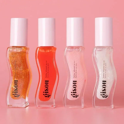 Gisou Original Moisturizing Watermelon Lip Oil Gloss Care Of The Lips Benetitnt For Lips Plumping Exfoliating Plumping Lip Balm