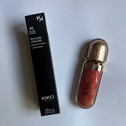 3D Liquid Lip Gloss Glaze Transparent Lip Gloss Mirror Lipstick Nourishing Glossy Full Lips Not Fading Milk Tea Paste Makeup
