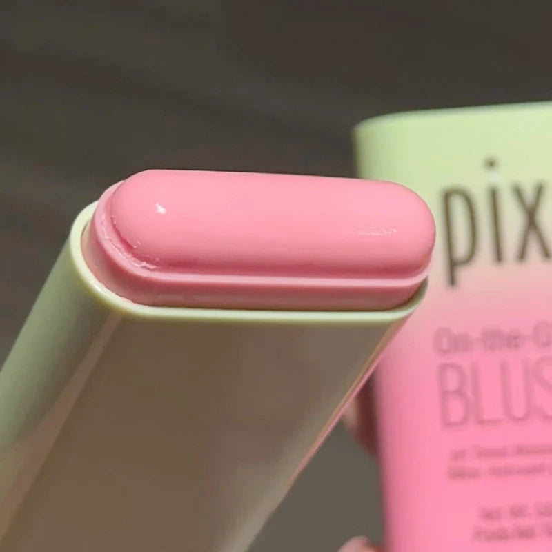 Pixi On-the-Glow Blush Stick Creamy Hydrating Formula Ruby/Warm/Juicy Shades Buildable Pigmented Cheek Blush For All Skin Tones