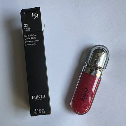 3D Liquid Lip Gloss Glaze Transparent Lip Gloss Mirror Lipstick Nourishing Glossy Full Lips Not Fading Milk Tea Paste Makeup