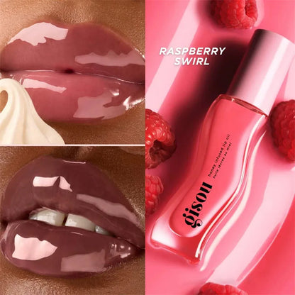 Gisou Original Moisturizing Watermelon Lip Oil Gloss Care Of The Lips Benetitnt For Lips Plumping Exfoliating Plumping Lip Balm