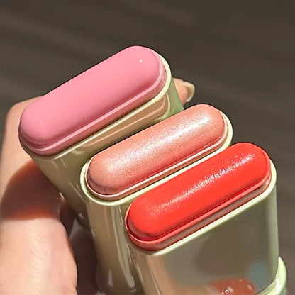 Pixi On-the-Glow Blush Stick Creamy Hydrating Formula Ruby/Warm/Juicy Shades Buildable Pigmented Cheek Blush For All Skin Tones