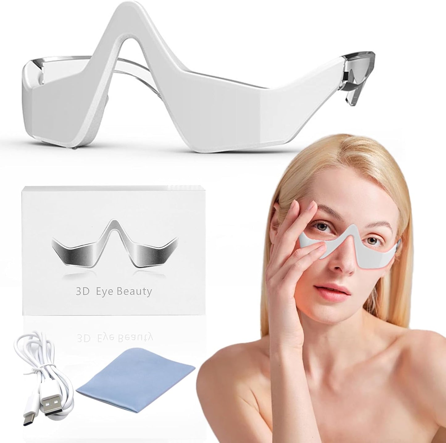 Oculia™ | Thérapie LED rouge pour régénérer et détendre le contour des yeux