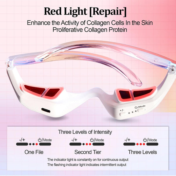 ZenLook™  Thérapie LED rouge pour régénérer et détendre le contour des yeux